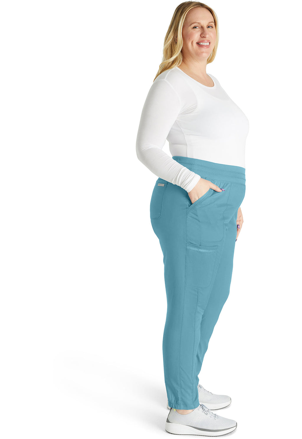 Revolution WW011 Natural Rise Jogger Soft Marine