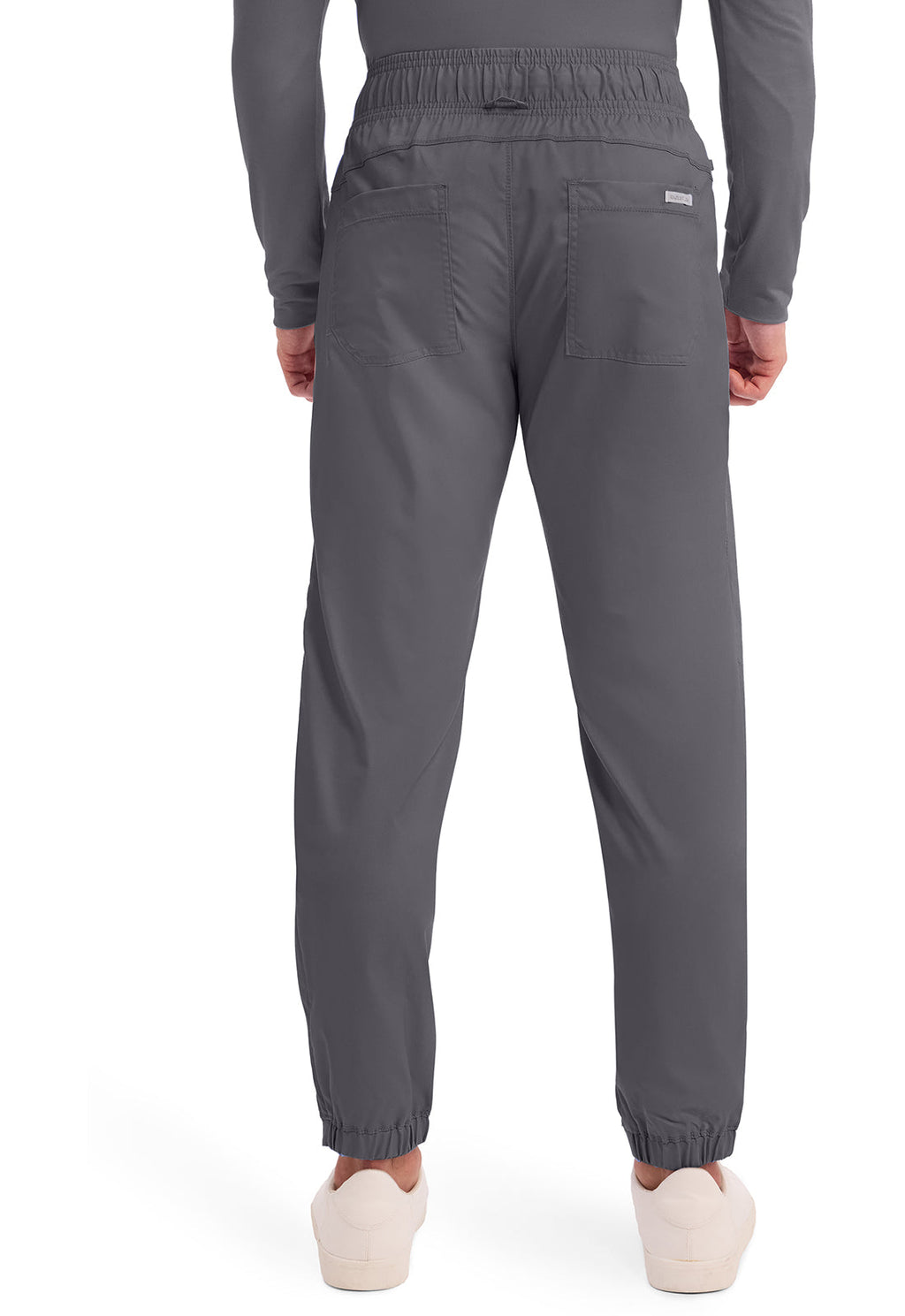 Workwear Revolution WW012 Men's Natural Rise Scrub Joggers Pewter
