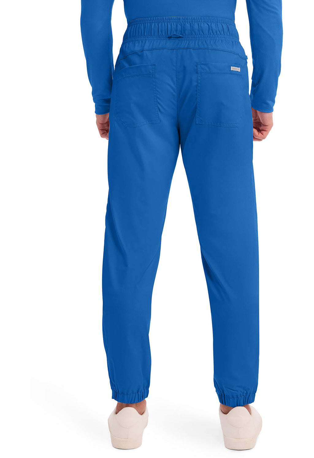Workwear Revolution WW012 Men's Natural Rise Scrub Joggers Royal