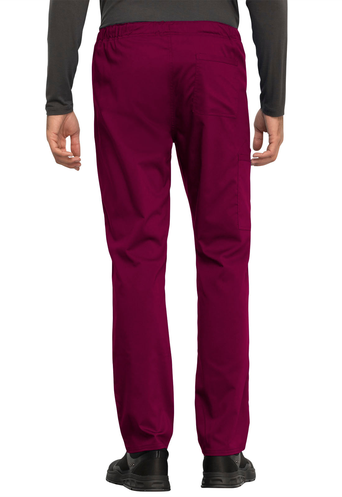 Revolution WW020 Unisex Tapered Leg Drawstring Pants Wine