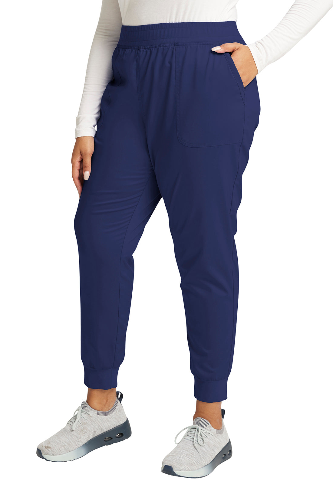 Workwear Revolution WW115 Women's Mid Rise Scrub Joggers Navy