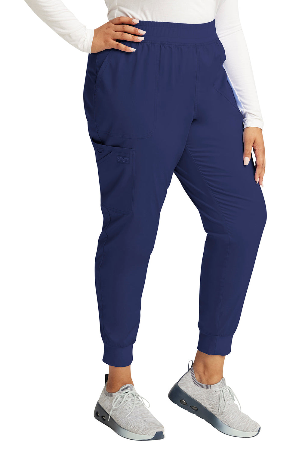 Workwear Revolution WW115 Women's Mid Rise Scrub Joggers Navy