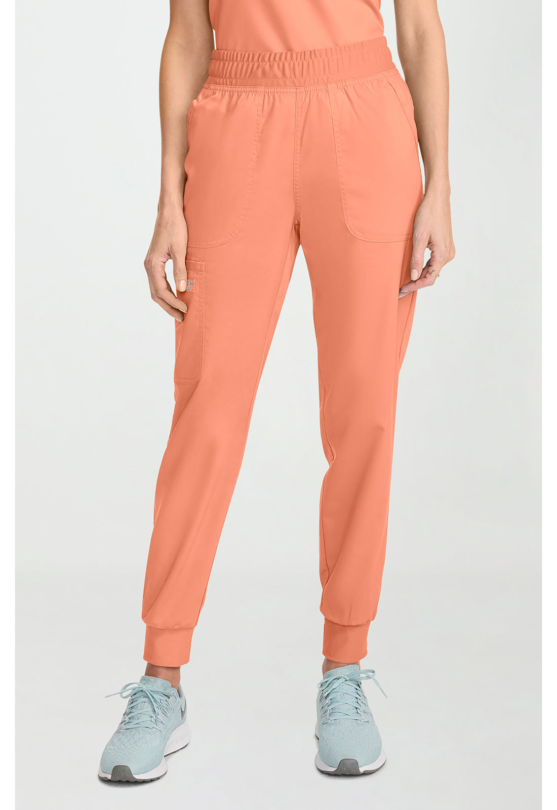 Workwear Revolution WW115 Women's Mid Rise Scrub Joggers Papaya Juice