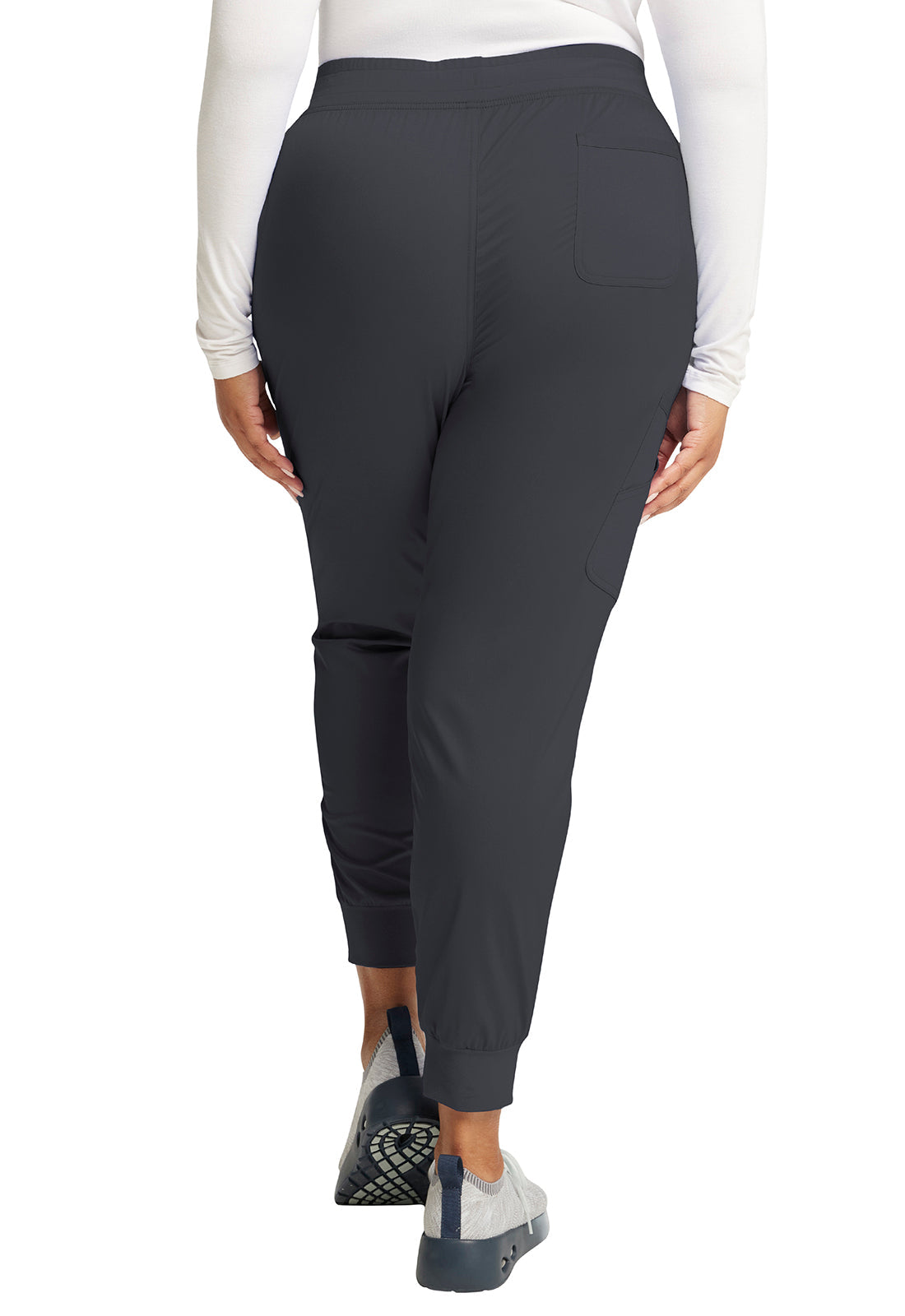 Workwear Revolution WW115 Women's Mid Rise Scrub Joggers Pewter