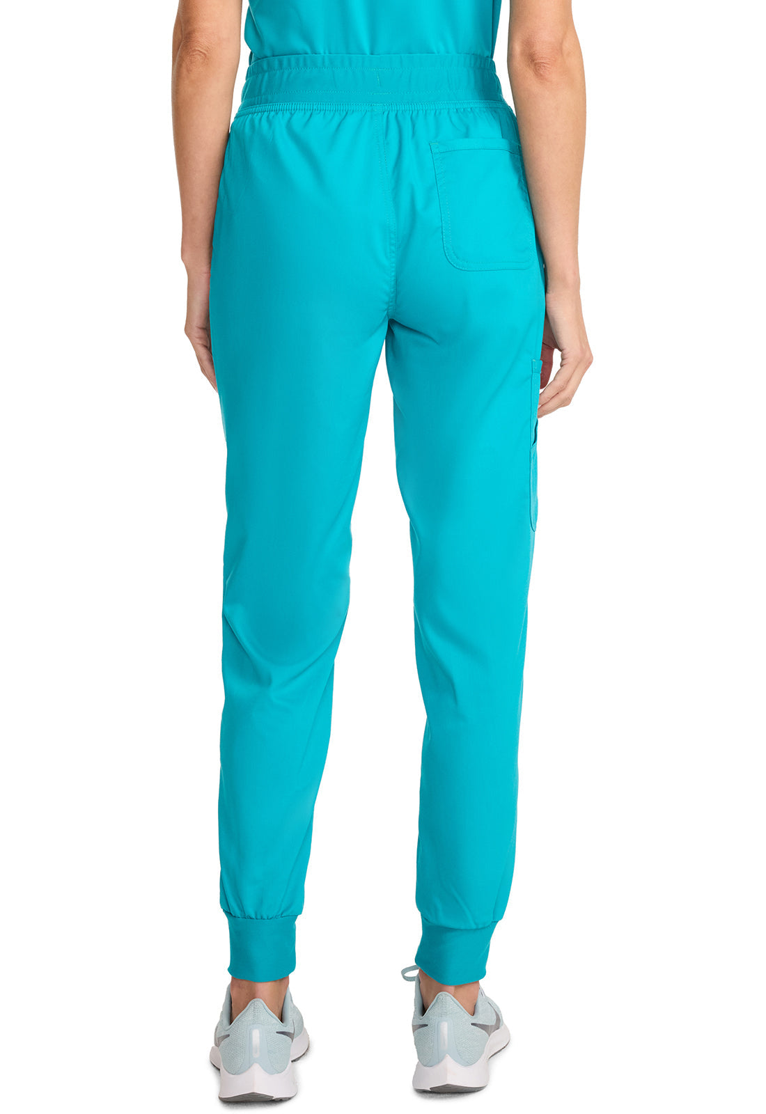 Workwear Revolution WW115 Women's Mid Rise Scrub Joggers Teal Blue