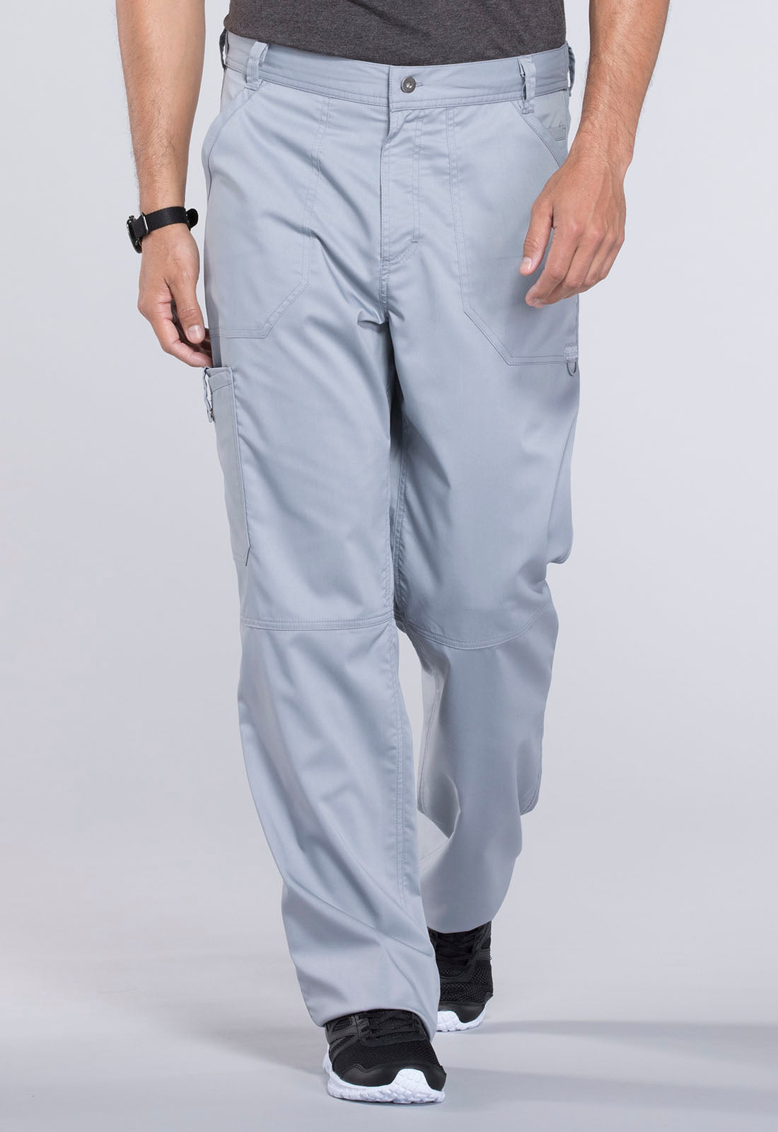 Revolution WW140 Men's Fly Front Pants Grey