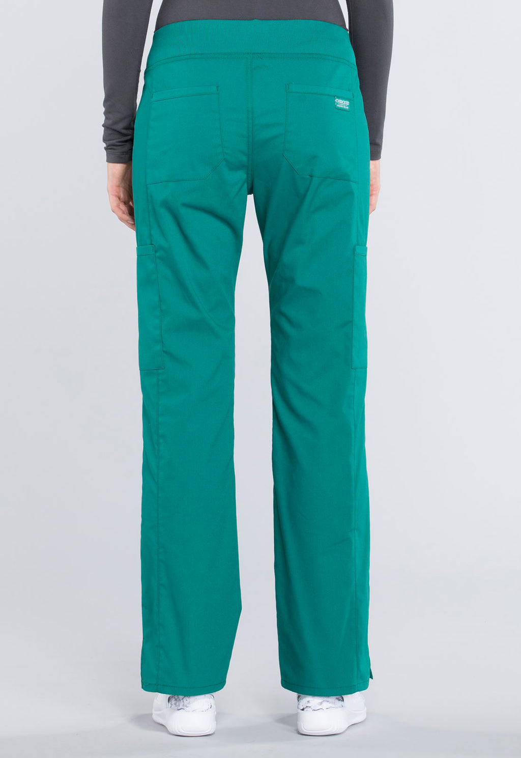 Professionals WW170 Mid Rise Straight Leg Pull-on Cargo Pants Hunter Green