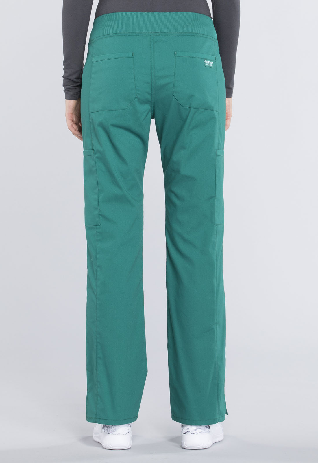 Professionals WW170 Mid Rise Straight Leg Pull-on Cargo Pants Hunter Green