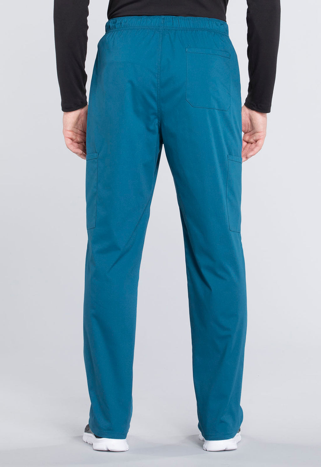 Professionals WW190 Men's Tapered Leg Fly Front Cargo Pants Caribbean Blue
