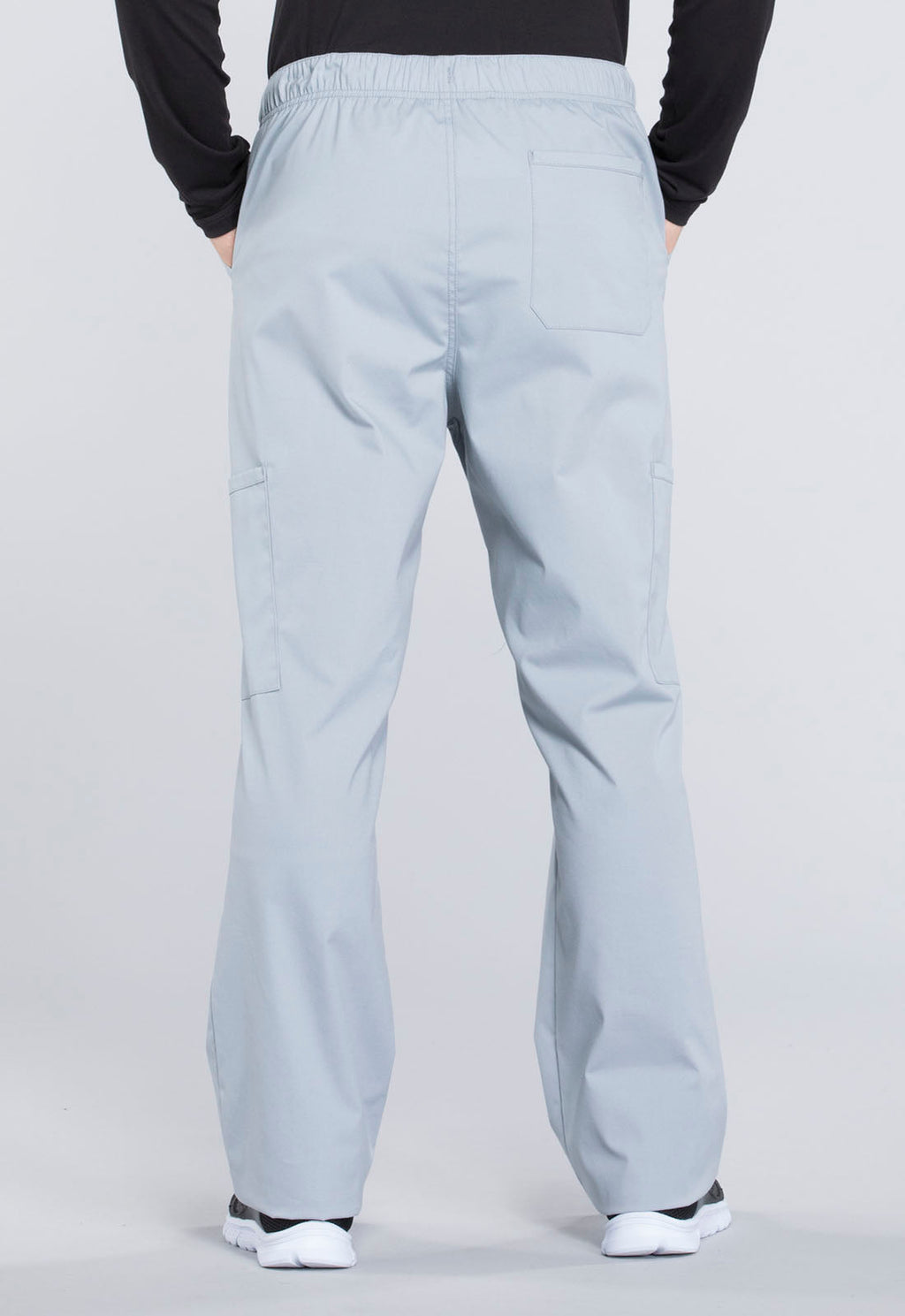 Professionals WW190 Men's Tapered Leg Fly Front Cargo Pants Grey