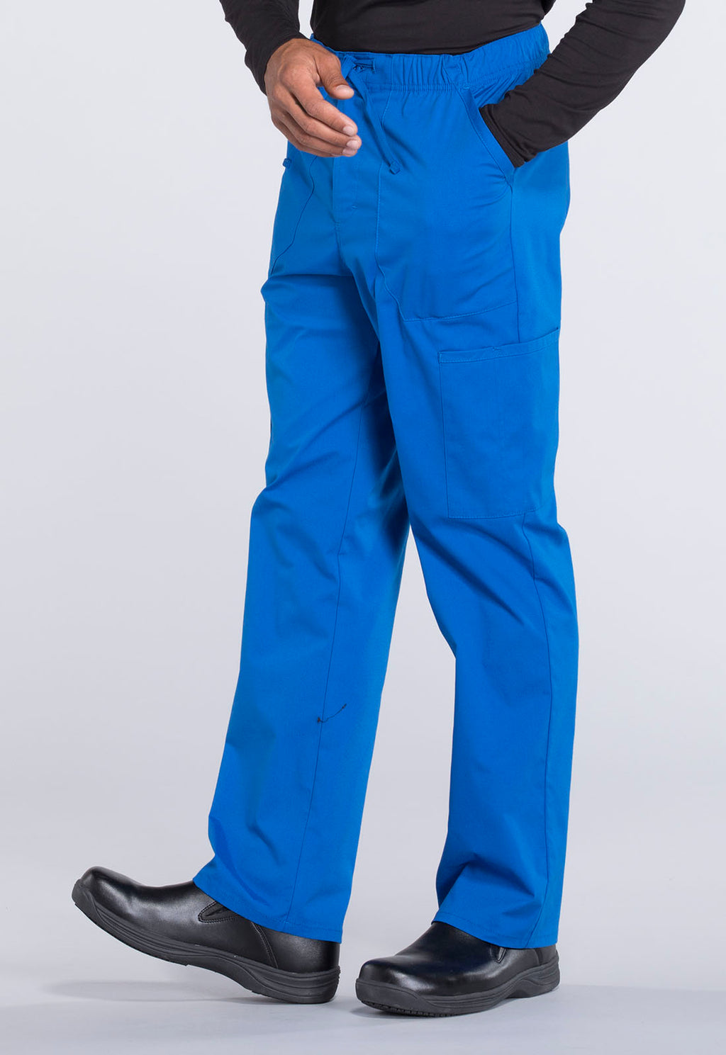 Professionals WW190 Men's Tapered Leg Fly Front Cargo Pants Royal