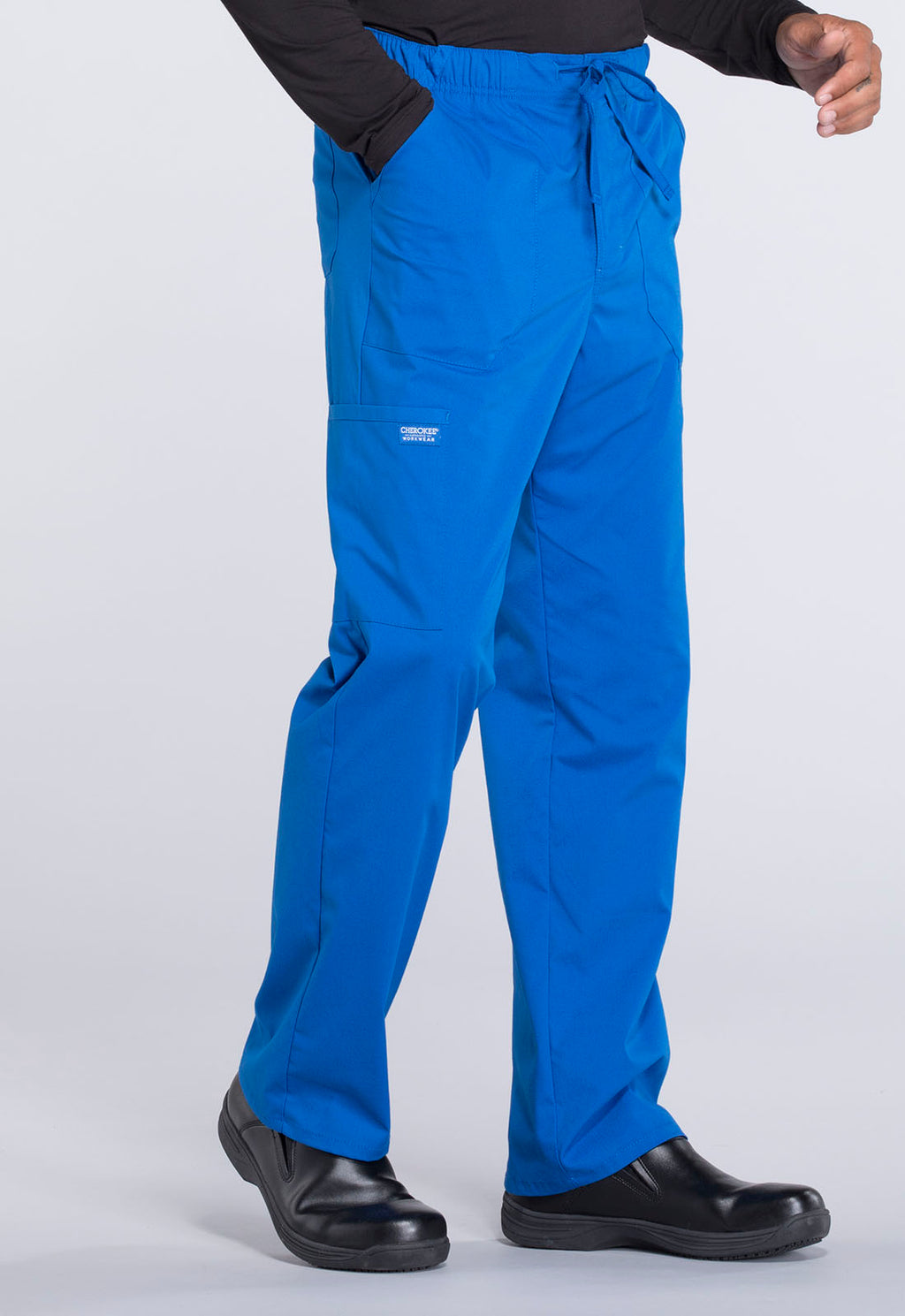 Professionals WW190 Men's Tapered Leg Fly Front Cargo Pants Royal