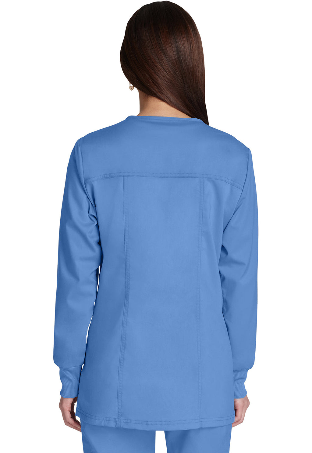 Workwear Revolution WW310 Women's Snap Front Jacket Ciel Blue