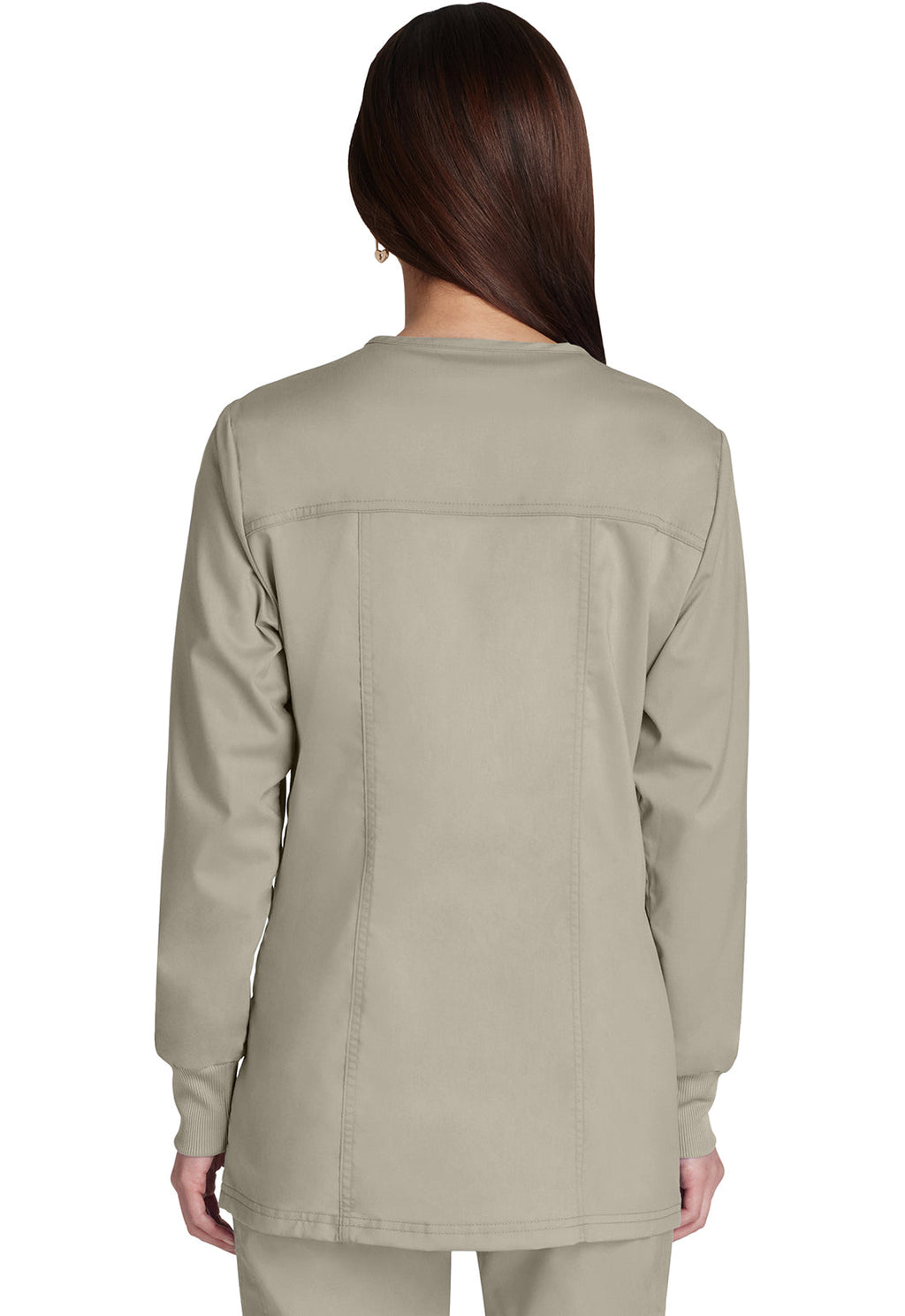 Workwear Revolution WW310 Women's Snap Front Jacket Khaki
