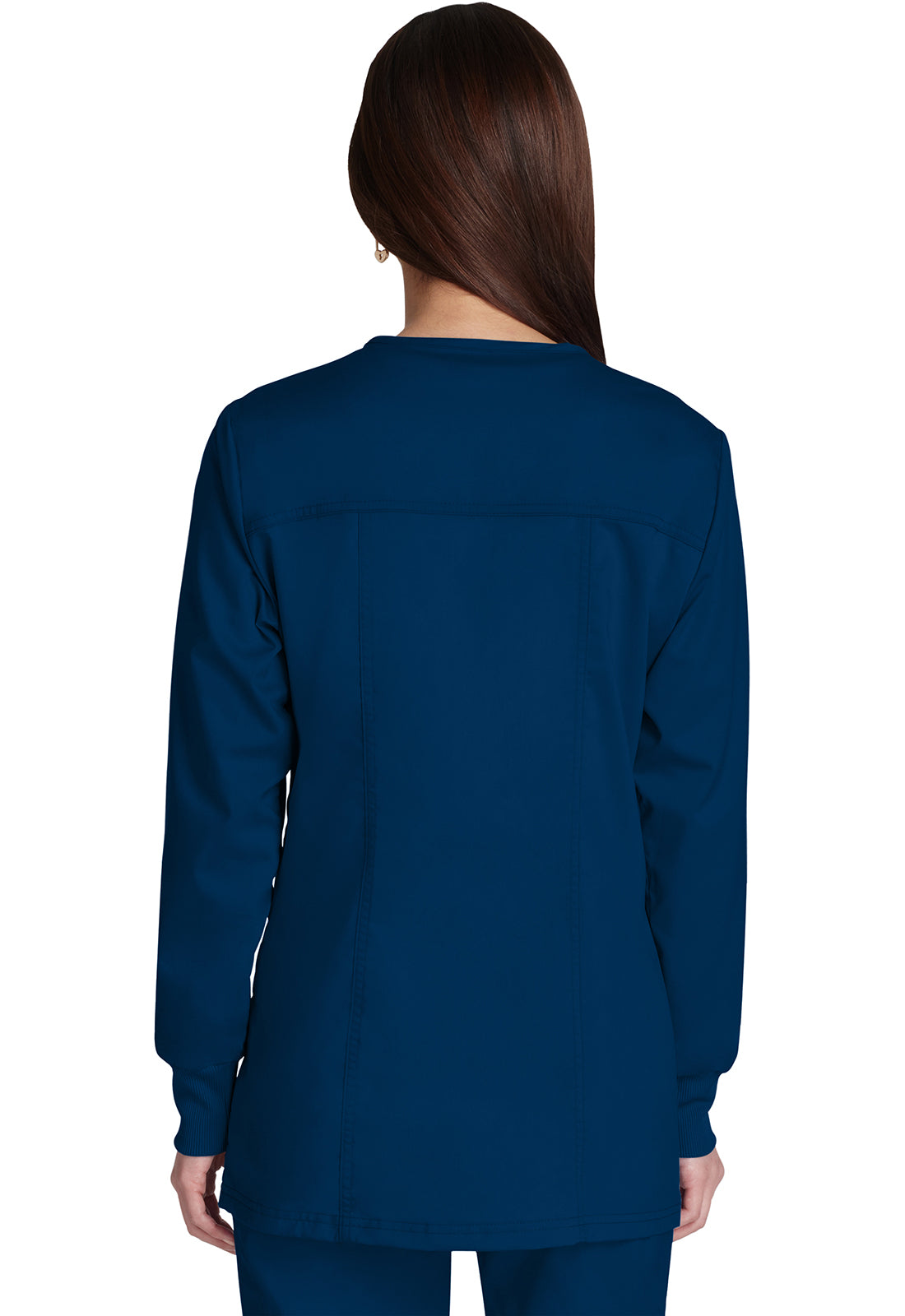 Workwear Revolution WW310 Women's Snap Front Jacket Navy