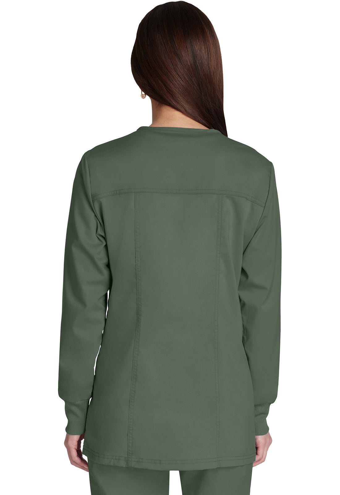 Workwear Revolution WW310 Women's Snap Front Jacket Olive
