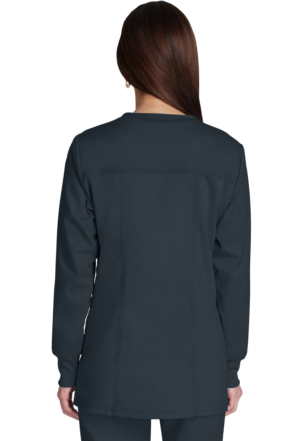 Workwear Revolution WW310 Women's Snap Front Jacket Pewter