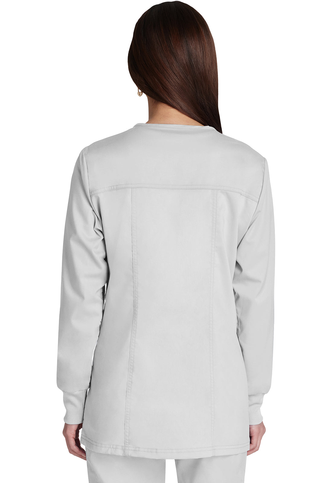 Workwear Revolution WW310 Women's Snap Front Jacket White