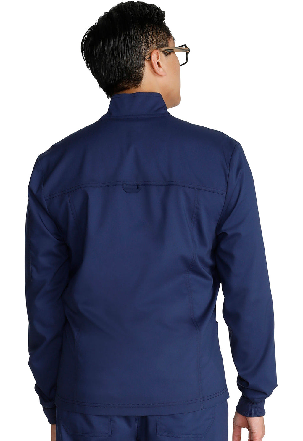 Workwear Revolution WW320 Men's Zip Front Jacket Navy