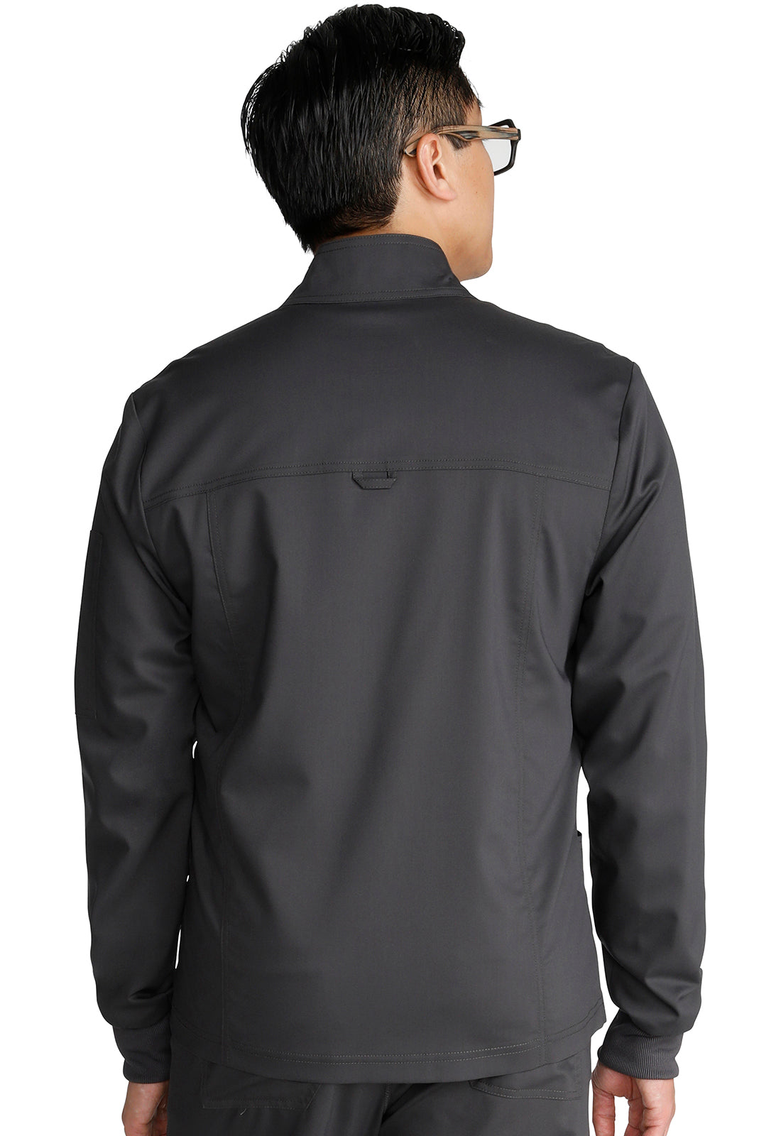 Workwear Revolution WW320 Men's Zip Front Jacket Pewter