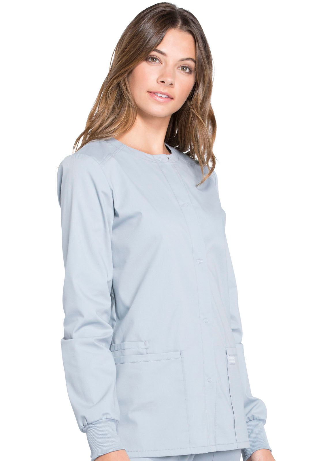 Professionals WW340 Snap Front Jacket Grey