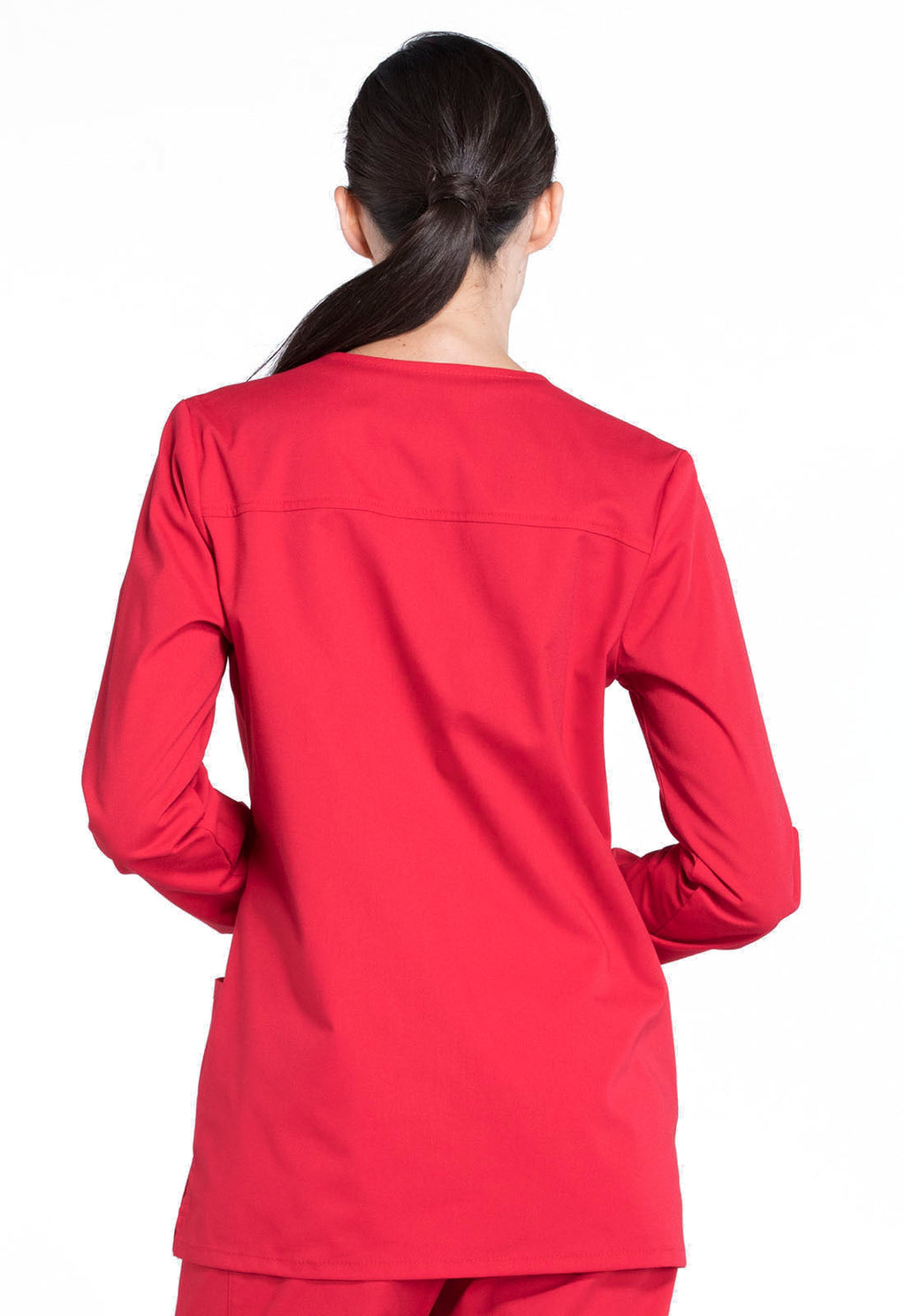 Professionals WW340 Snap Front Jacket Red
