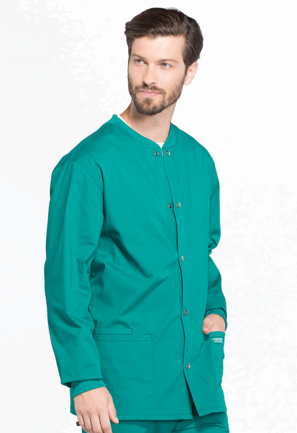 Professionals WW360 Men's Snap Front Jacket Hunter Green
