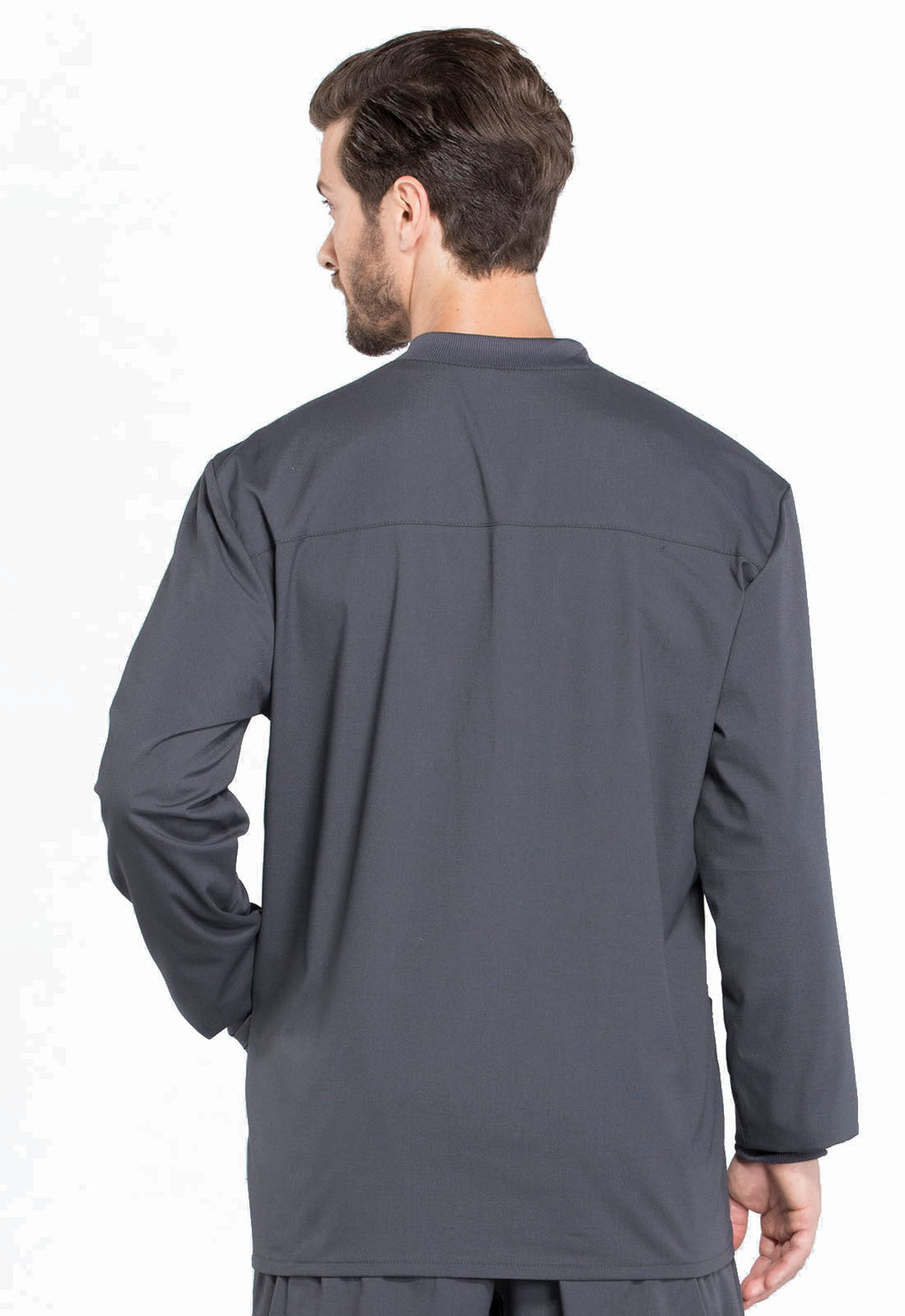 Workwear Professionalessionals WW360 Men's Snap Front Jacket Pewter