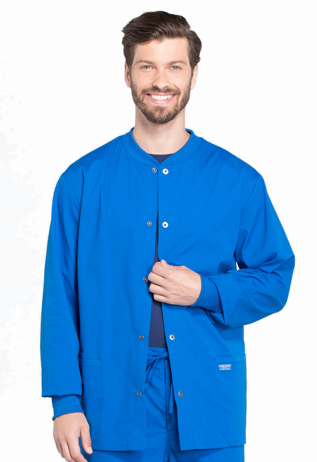 Professionals WW360 Men's Snap Front Jacket Royal