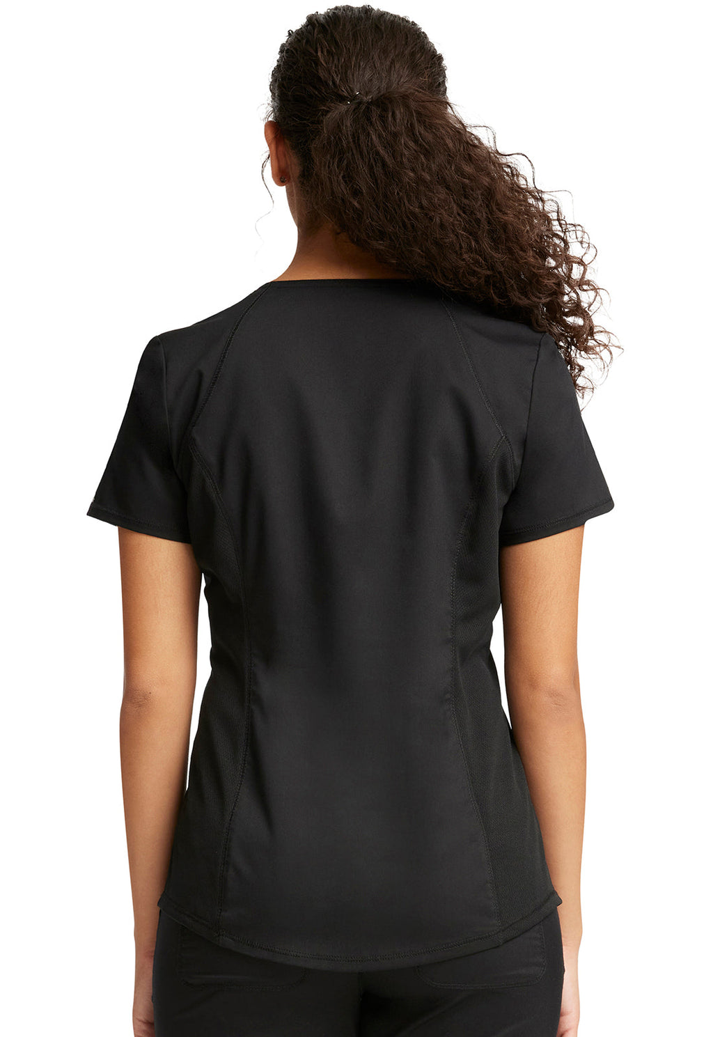 Workwear Revolution WW601 Women's V-Neck Scrub Top Black
