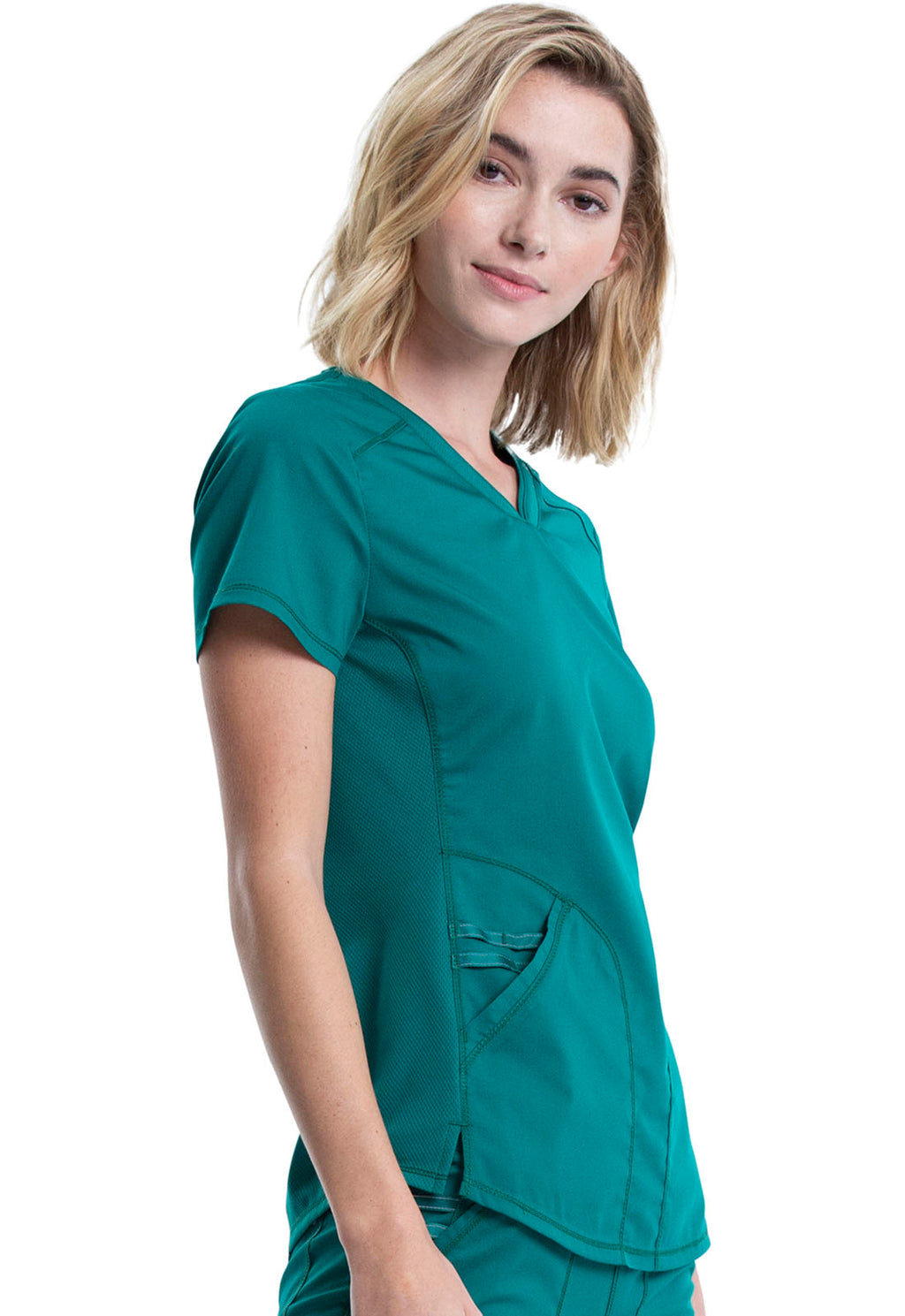 Revolution WW601 V-Neck Top Hunter Green