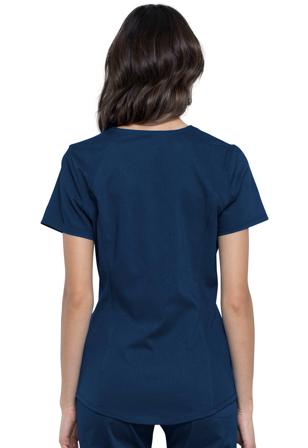 Workwear Revolution WW601 Women's V-Neck Scrub Top Navy