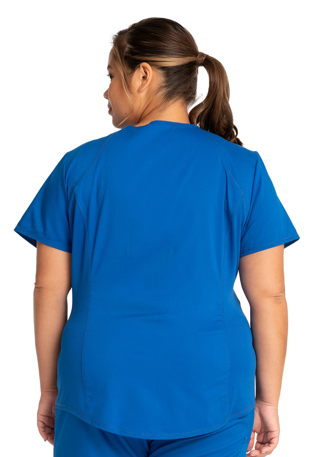 Workwear Revolution WW601 Women's V-Neck Scrub Top Royal