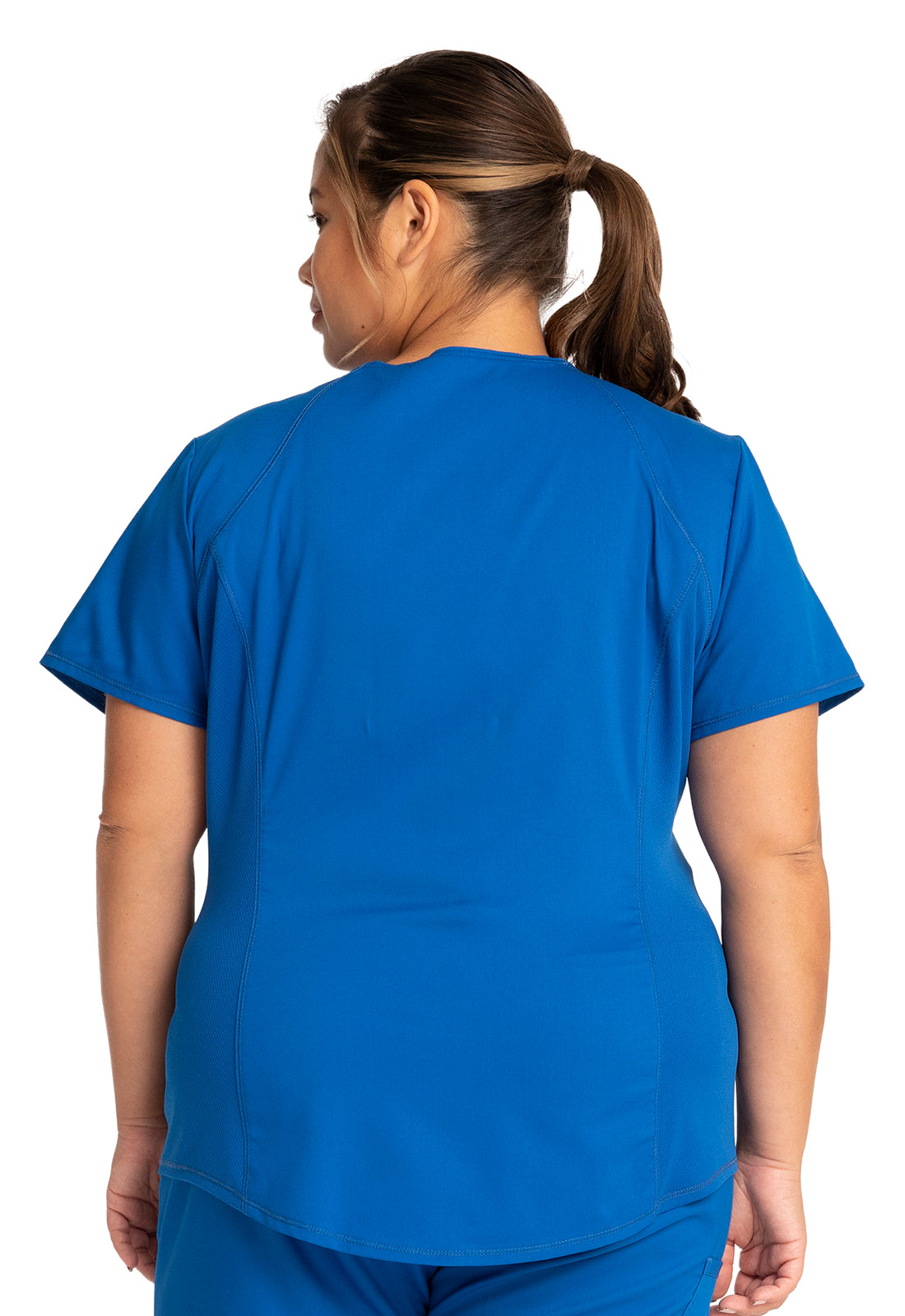 Workwear Revolution WW601 Women's V-Neck Scrub Top Royal