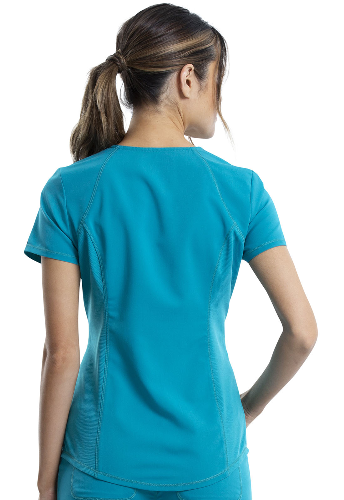 Revolution WW601 V-Neck Top Teal Blue