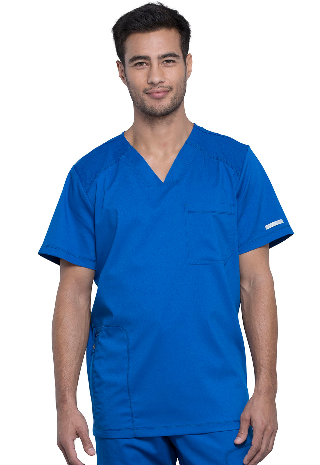 Revolution WW603 Men's V-Neck Top Royal