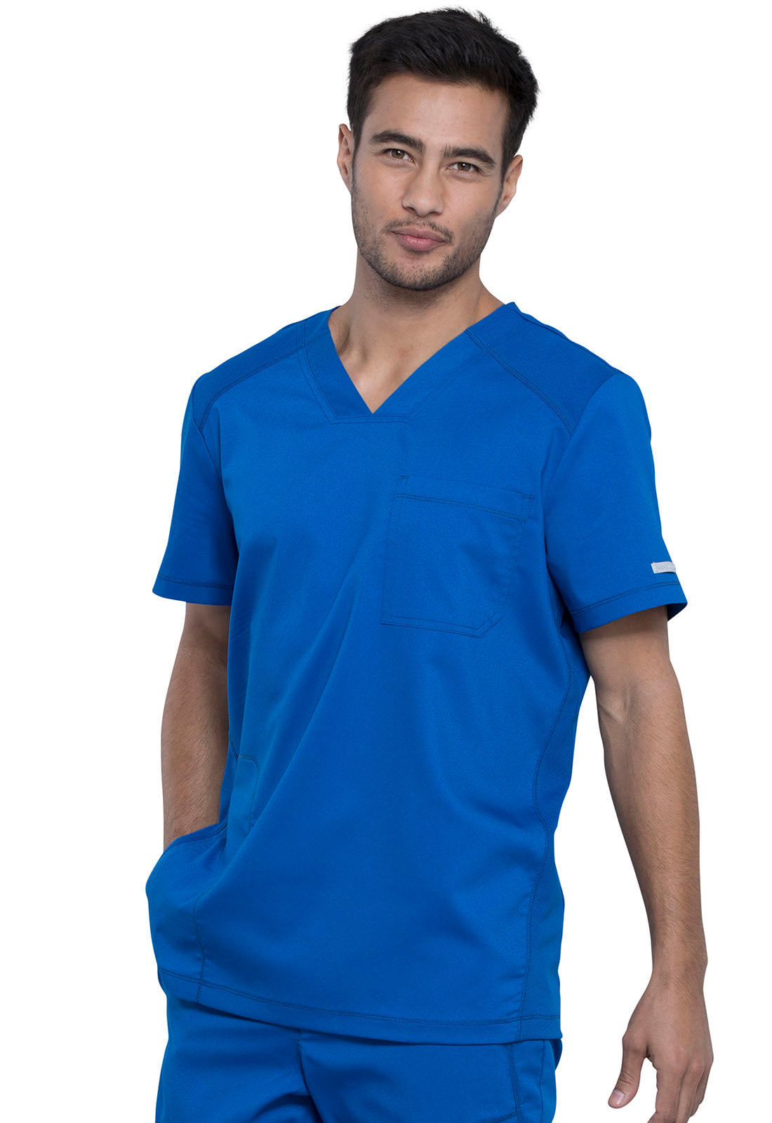 Revolution WW603 Men's V-Neck Top Royal