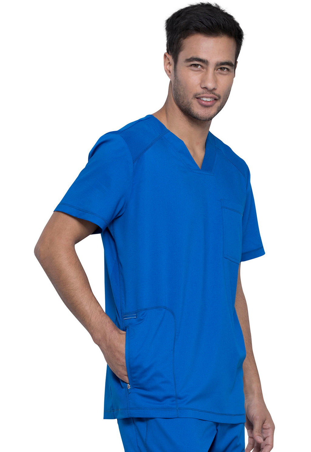 Revolution WW603 Men's V-Neck Top Royal