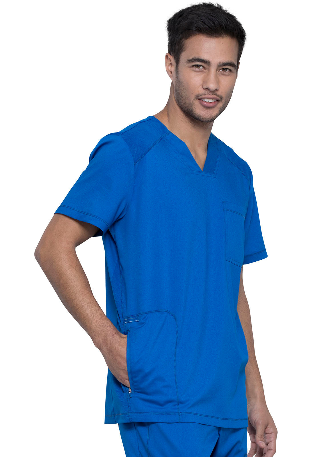 Revolution WW603 Men's V-Neck Top Royal