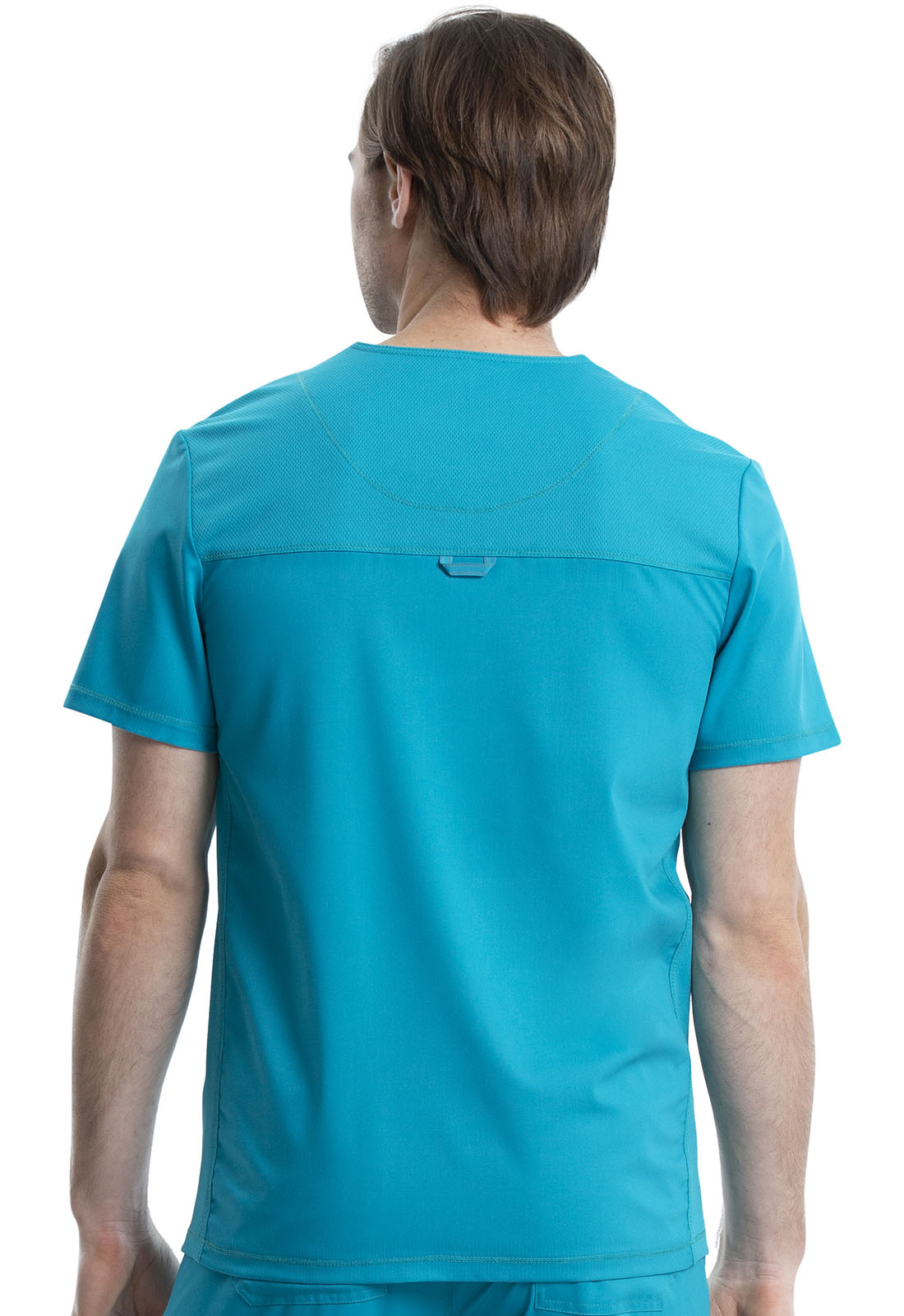 Revolution WW603 Men's V-Neck Top Teal Blue