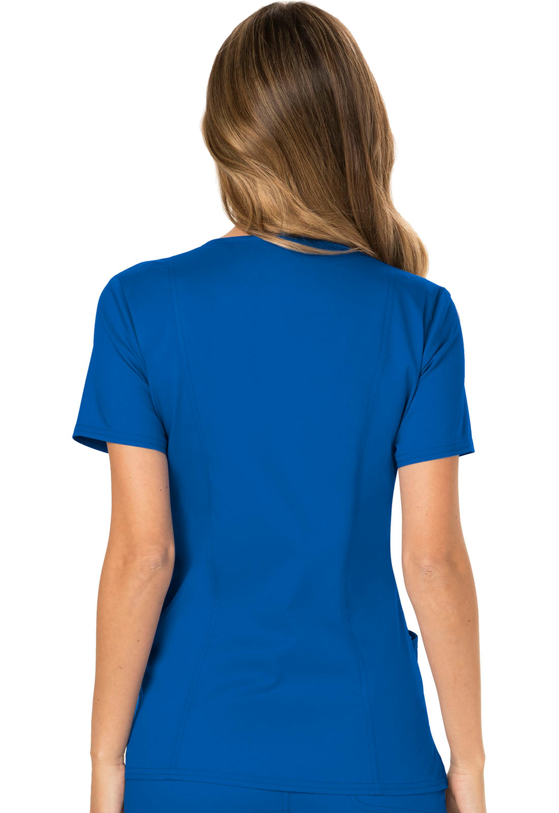 Workwear Revolution WW610 Women's Mock Wrap Scrub Top Royal