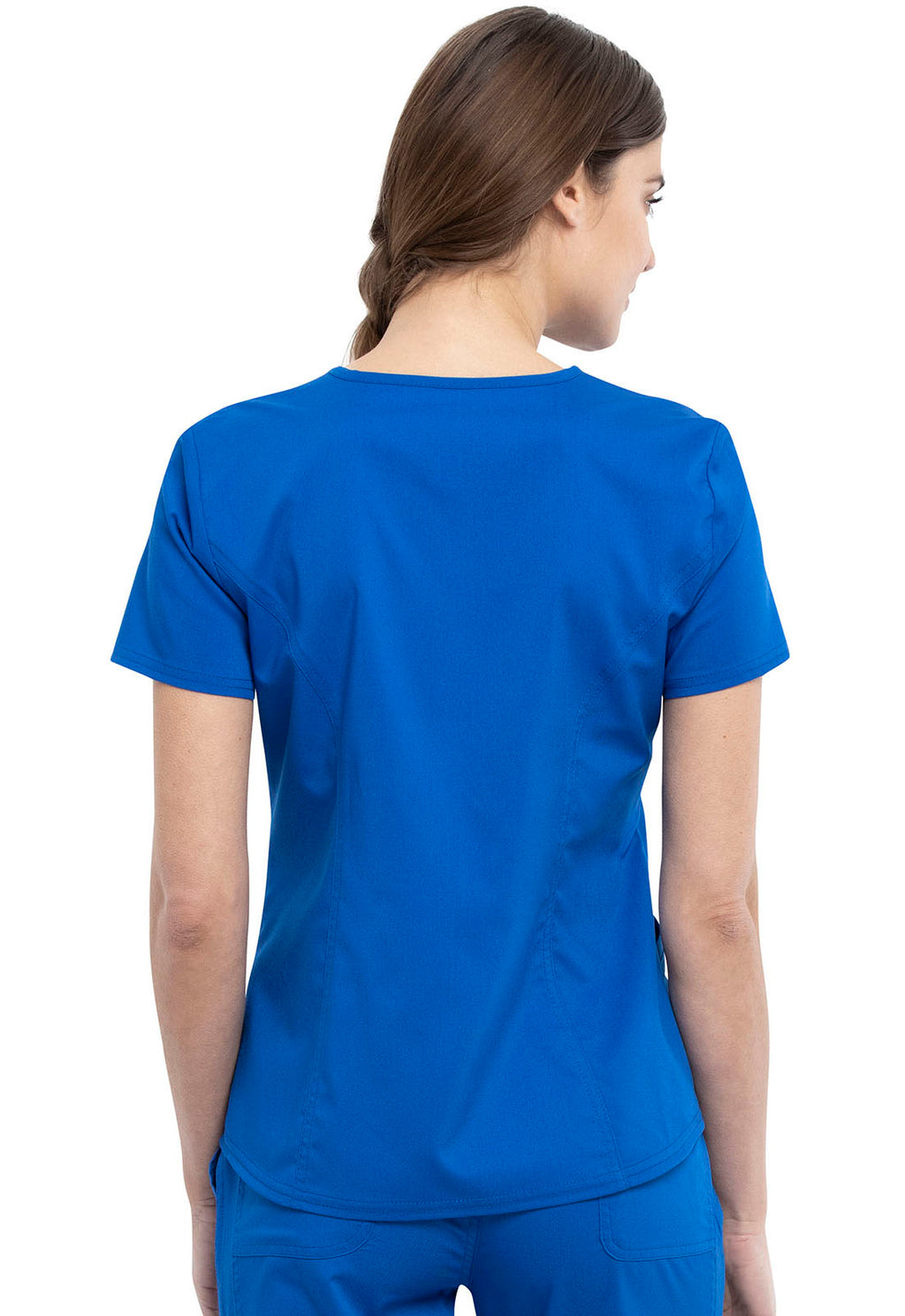 Workwear Revolution WW612 Women's V-Neck Scrub Top Royal