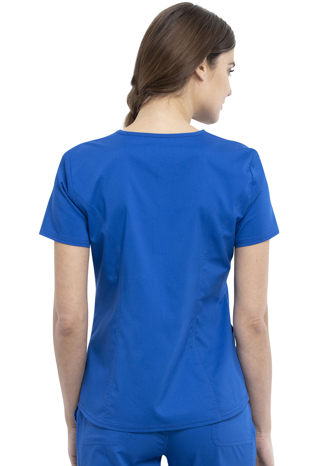 Workwear Revolution WW612 Women's V-Neck Scrub Top Royal