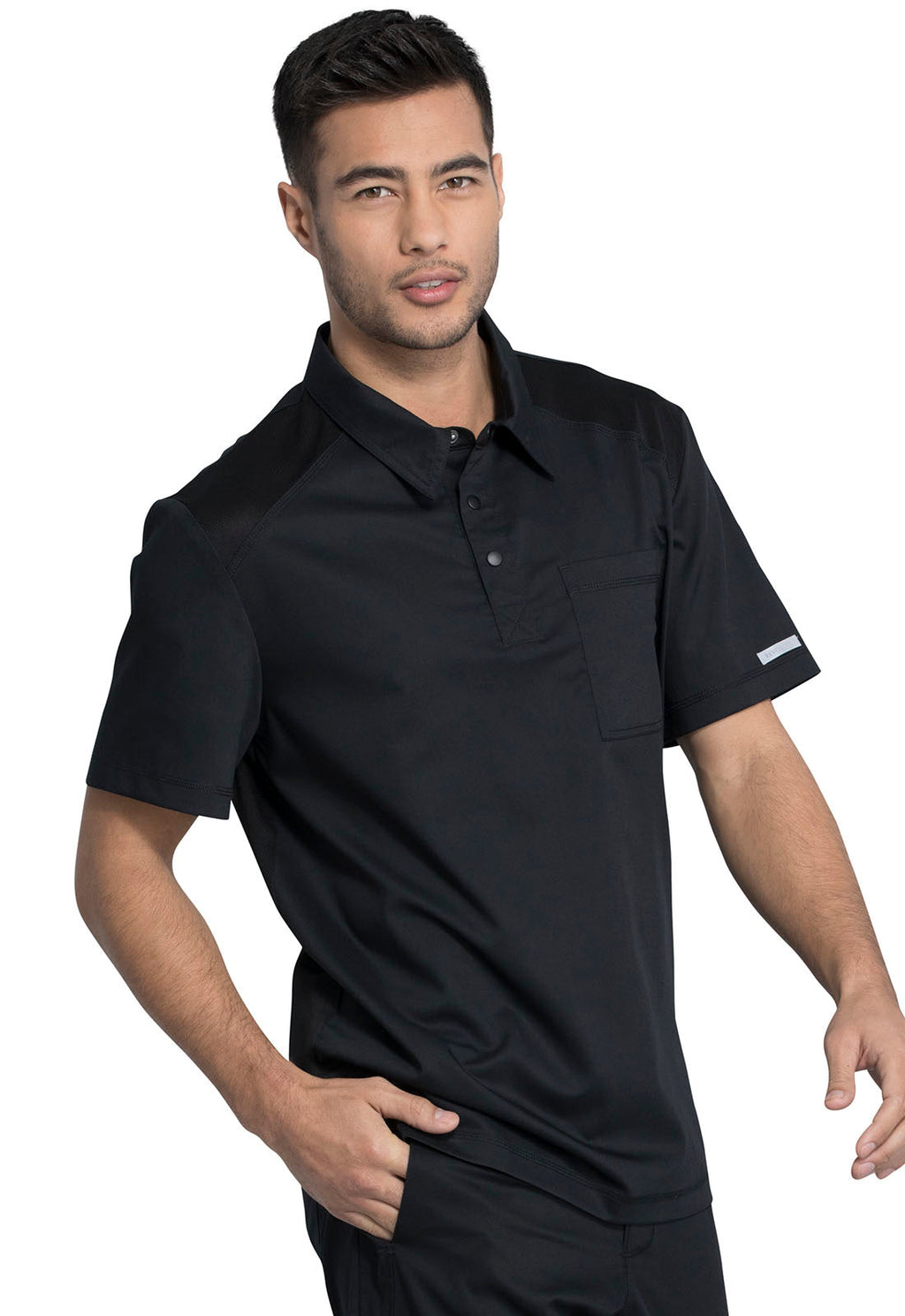 Revolution WW615 Men's Polo Shirt Black