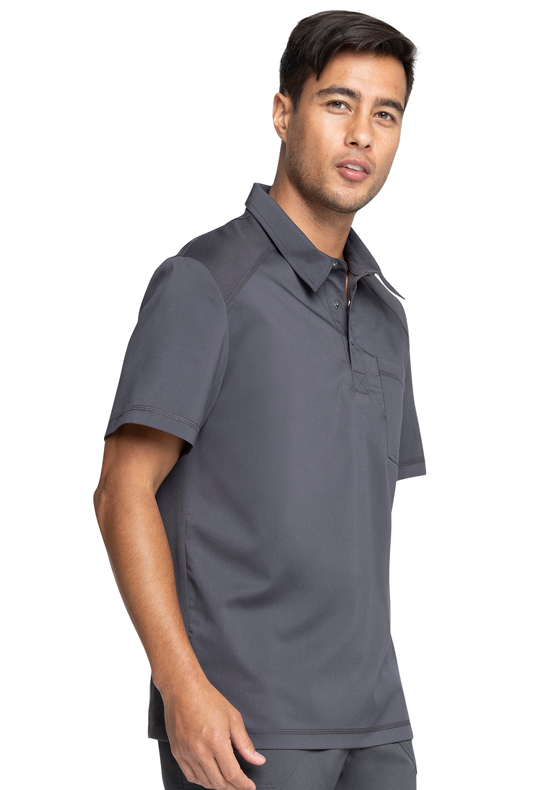 Revolution WW615 Men's Polo Shirt Pewter
