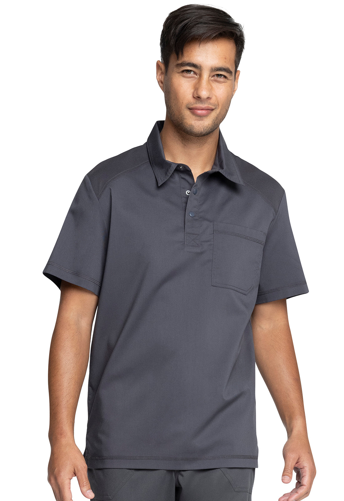 Revolution WW615 Men's Polo Shirt Pewter