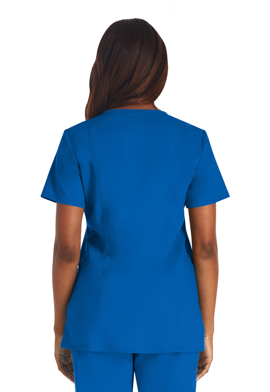 Workwear Revolution WW620 Women's V-Neck Scrub Top Royal