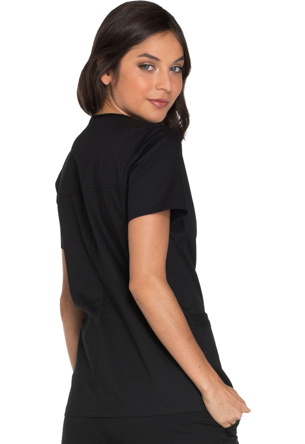 Core Stretch WW630 V-Neck Top Black