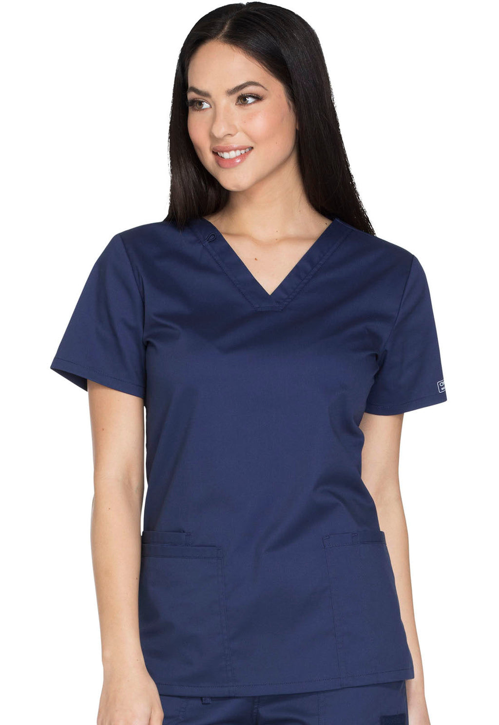 Core Stretch WW630 V-Neck Top Navy