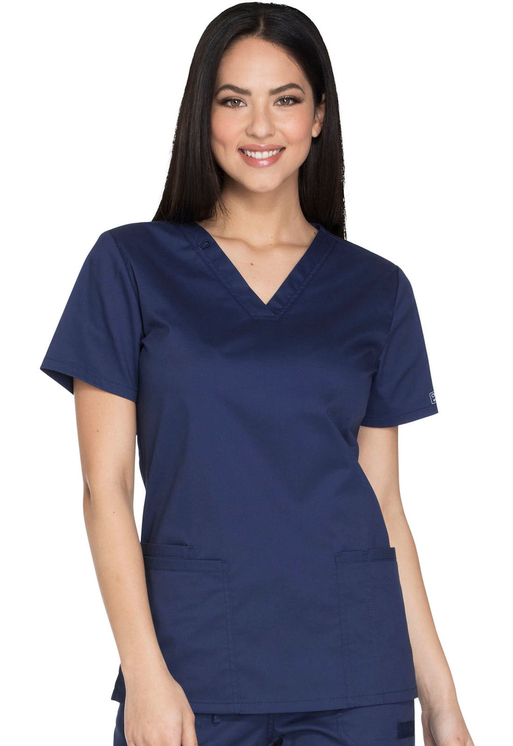 Core Stretch WW630 V-Neck Top Navy